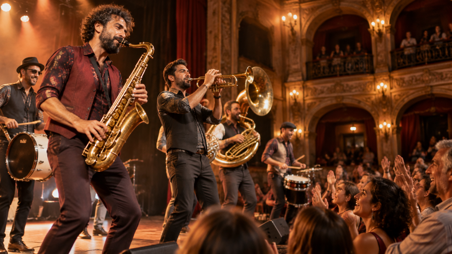 Gata Brass Band bjuder på färgsprakande konsert i Nerja